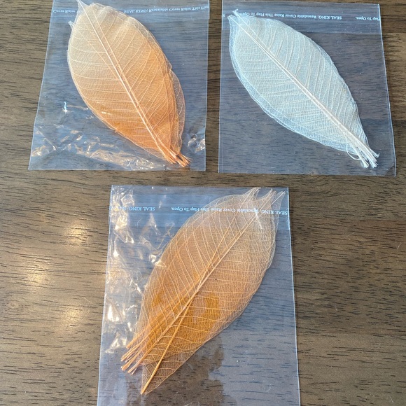 ⚠️add on +$1⚠️Dried Leaves, Rustic Decor 5pcs per pack - Picture 5 of 6